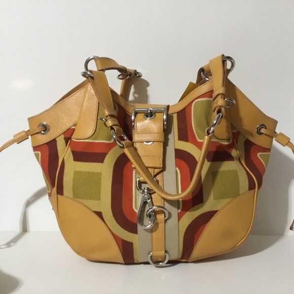 Authentic PRADA Tote Colorful - Picture 1 of 14